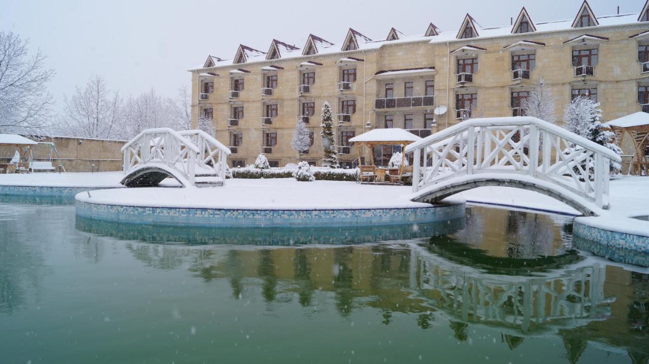 Gabala Yeddi Gozel Hotel Exterior foto
