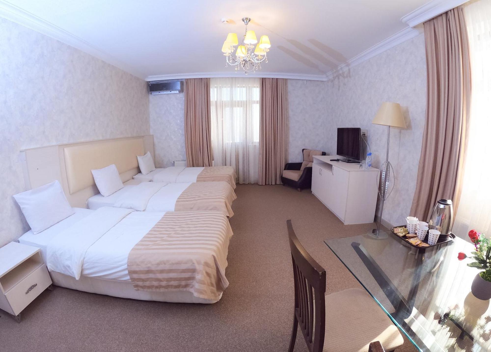Gabala Yeddi Gozel Hotel Exterior foto