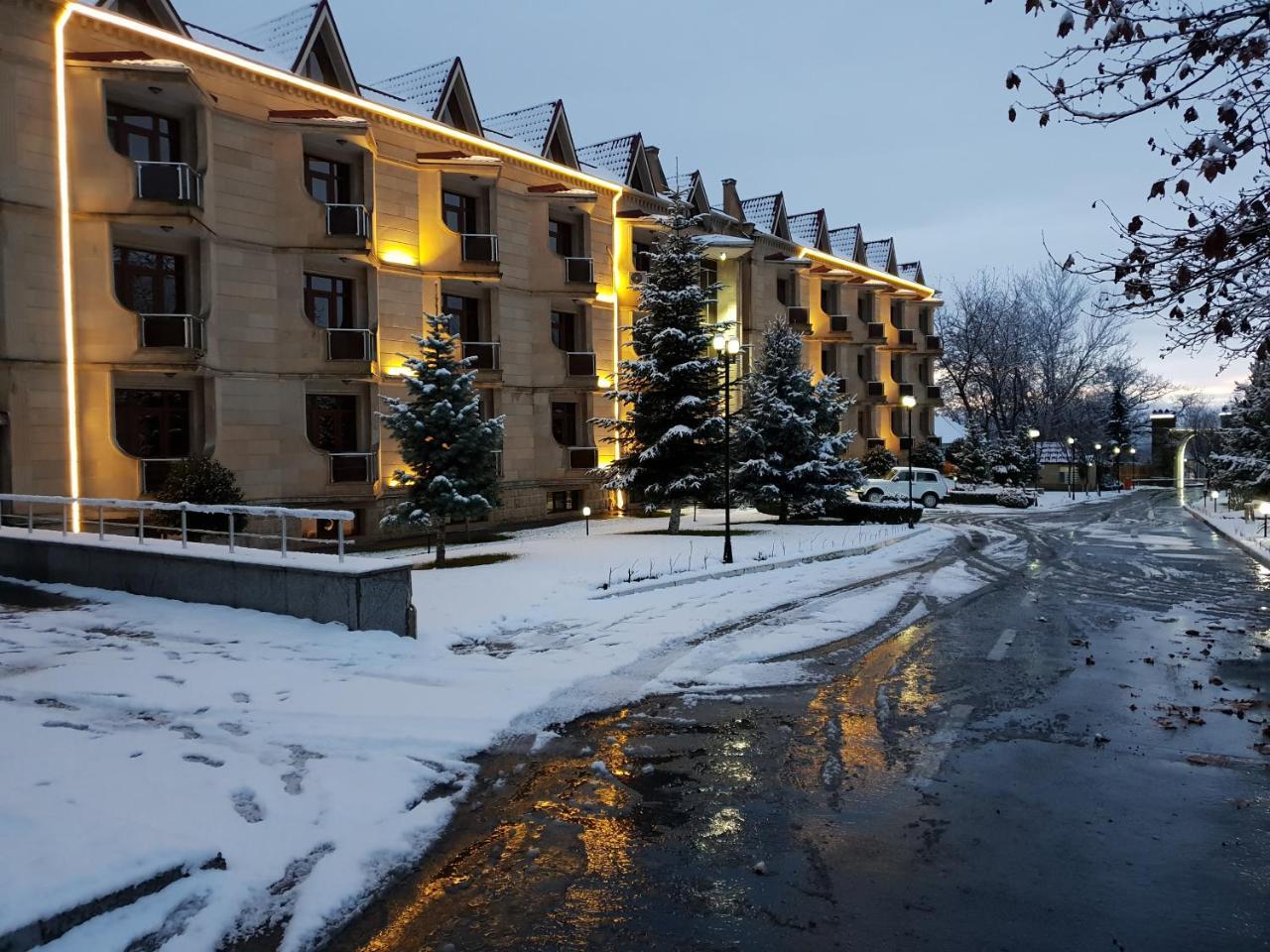 Gabala Yeddi Gozel Hotel Exterior foto